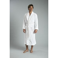 50" Luxury Rolled Cuff Velour Premier Hotel Shawl Collar Robe(Osfm)